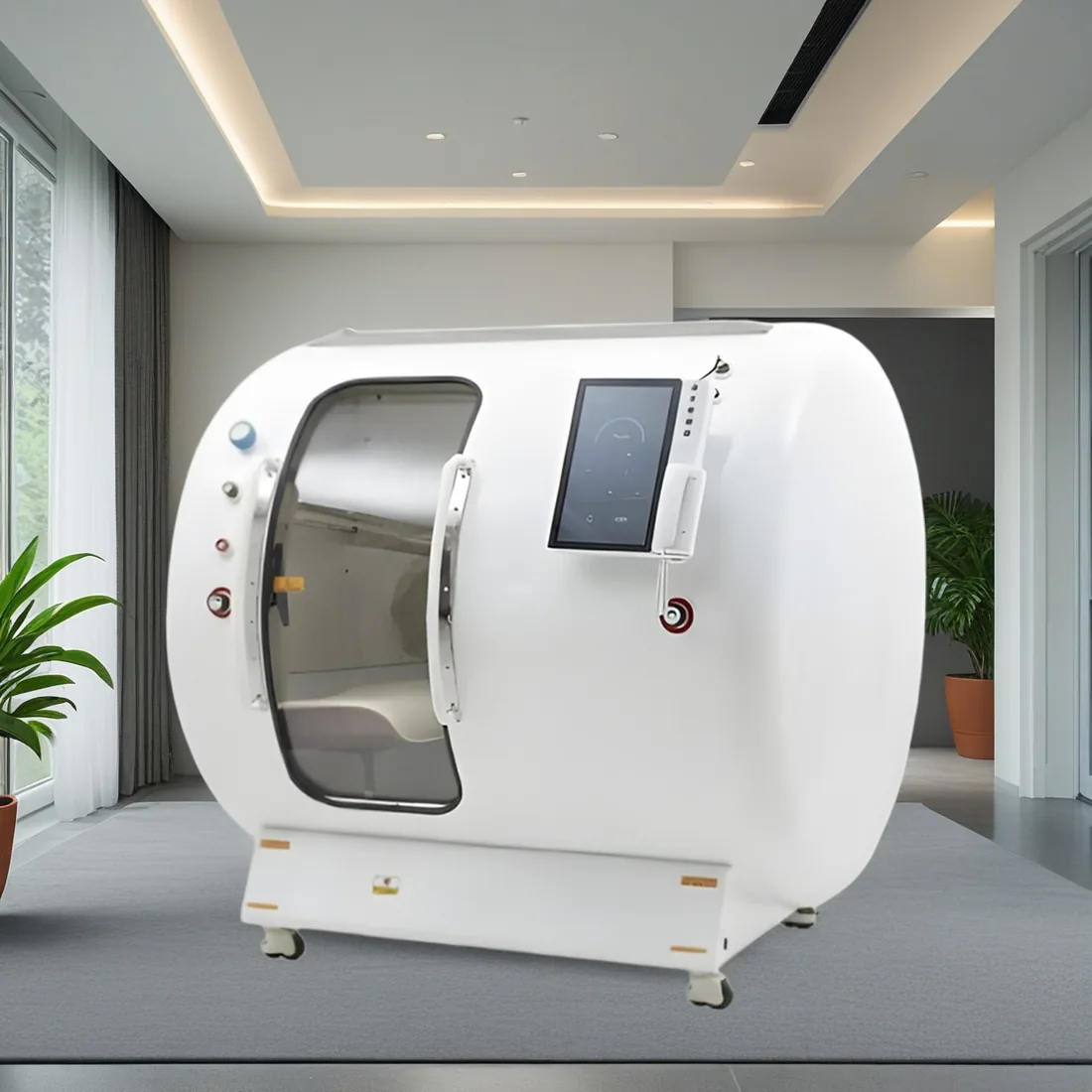 Comfortable COHS20 hyperbaric session