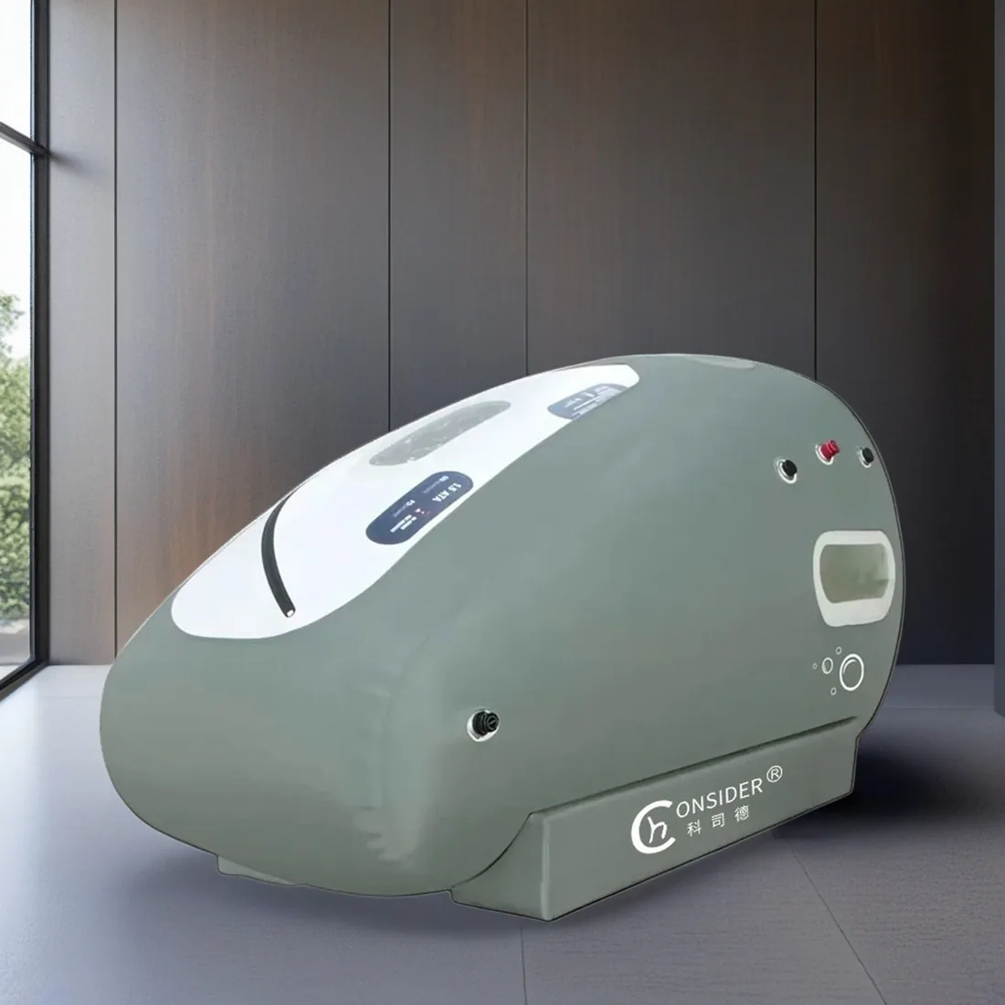 Comfortable COSS15 hyperbaric session