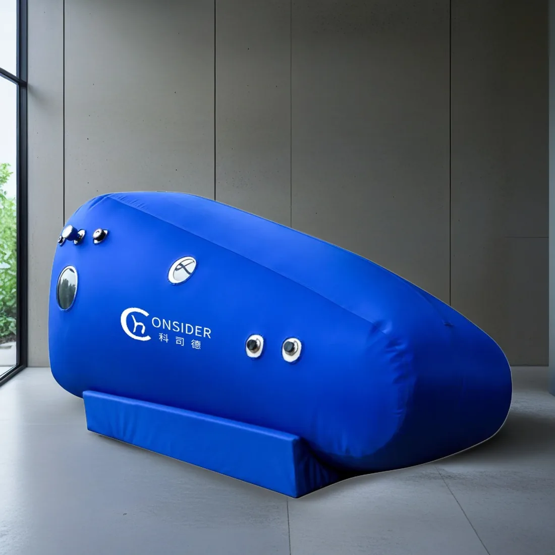 Comfortable COST15 hyperbaric session